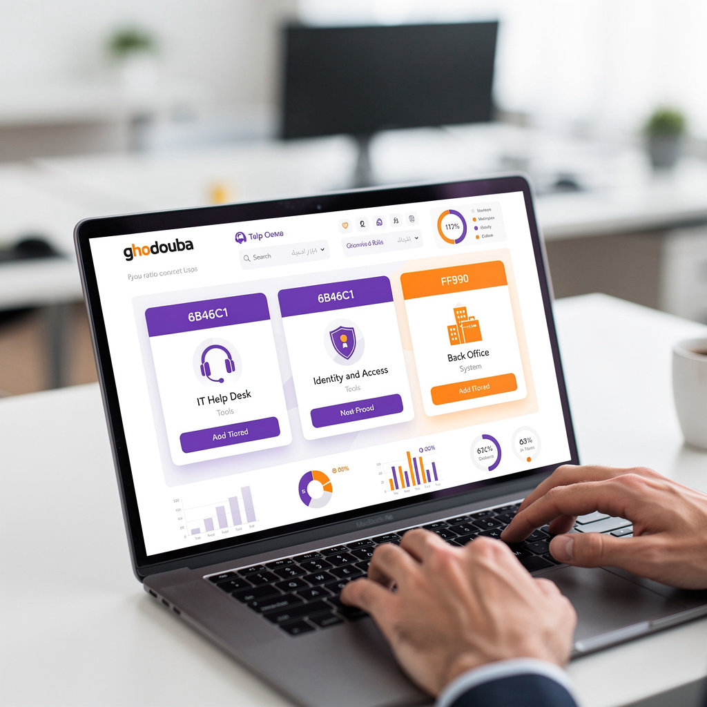 Tech Hub - Quick access tools for employees - Help Desk, Microsoft Entra, and Back Office